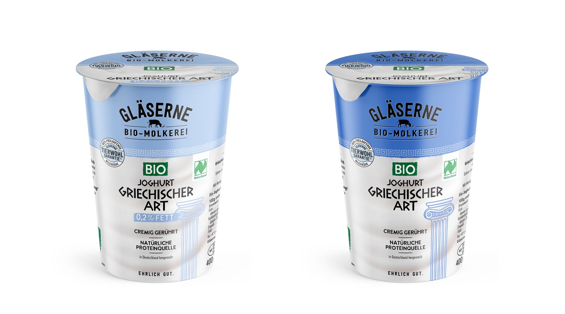 Glaeserne Molkerei Griechischer Joghurt